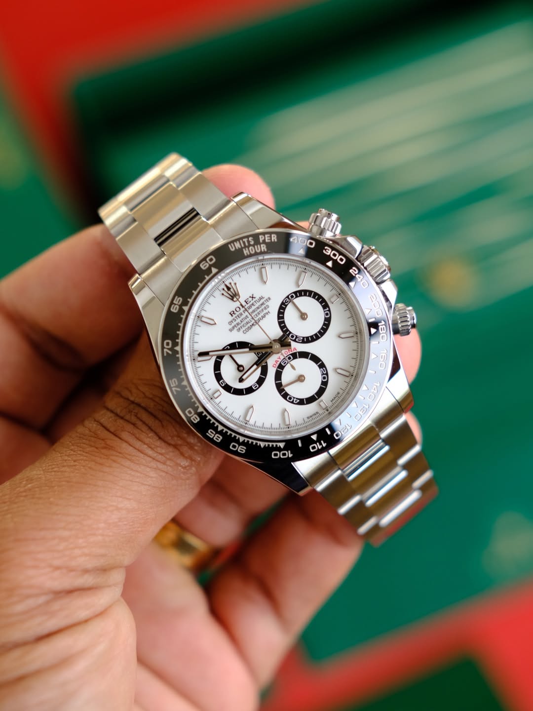 ROLEX DAYTONA - PANDA | ACOMPANHA CAIXA E DOCUMENTOS REPLICA ROLEX | ULTIMAS UNIDADES